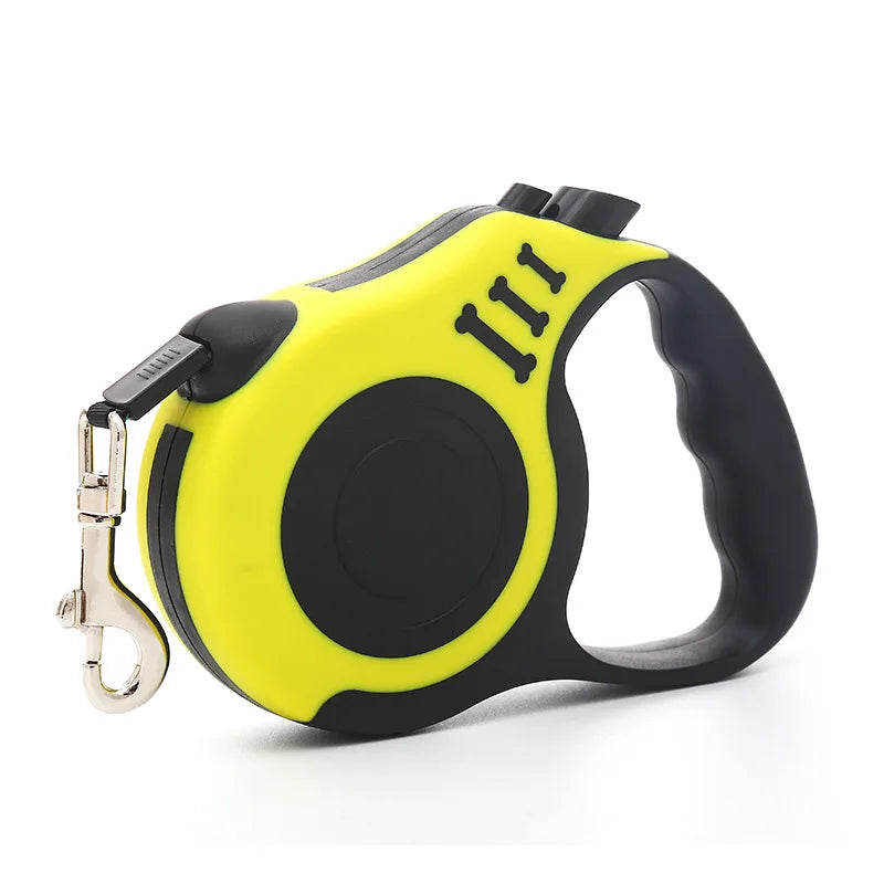 Retractable Nylon Dog Leash – 3M/5M Durable Automatic Lead